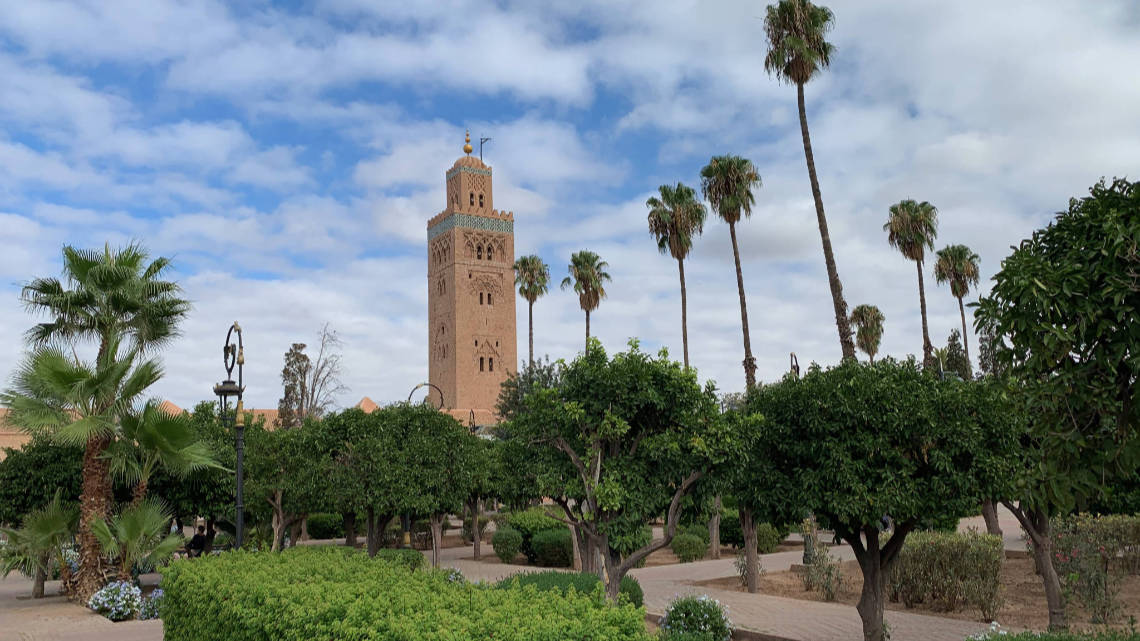 Mosquée de la Koutoubia et son minaret